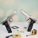 Imported Silver Metallic M92 Beretta Toy Gun – with Box