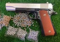 Imported Black Metallic Colt M1911 Toy Gun – Box Edition